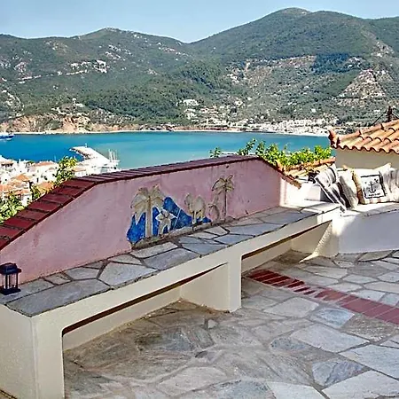 Hotell Aperanto Galazio Skopelos stad
