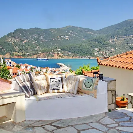 Hotell Aperanto Galazio Skopelos stad
